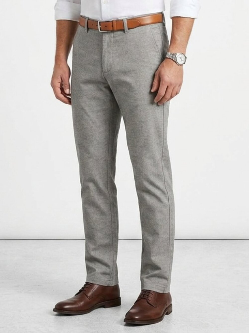 OLD NAVY Ultimate Slim Cotton Blend Flax Pants 38 x 32